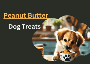 peanut butter dog treat